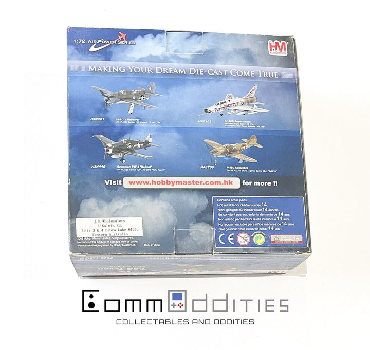 Hobbymaster - HA1509 1:72 Scale - T-6G Texan Heyl Ha'Avir Plane