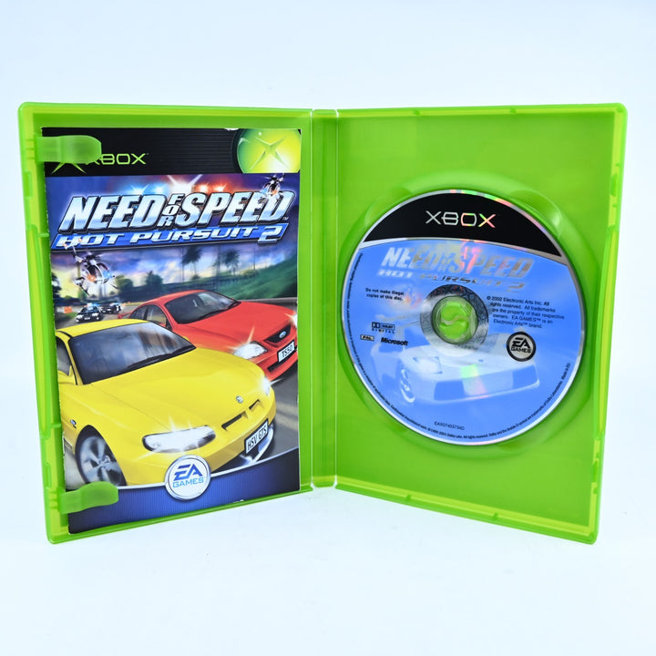 Need for Speed: Hot Pursuit 2  - Original Xbox Game + Manual - PAL - MINT DISC!