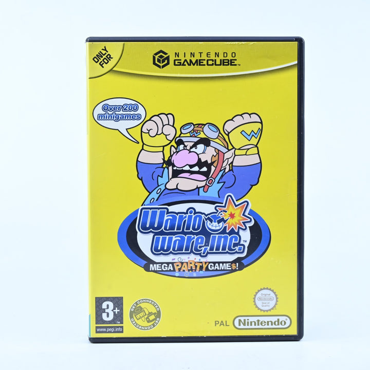 WarioWare, Inc. Mega Party Game$! - Nintendo Gamecube Game + Manual - PAL