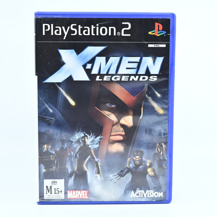 X-Men: Legends - Sony Playstation 2 / PS2 Game + Manual - PAL - MINT DISC!