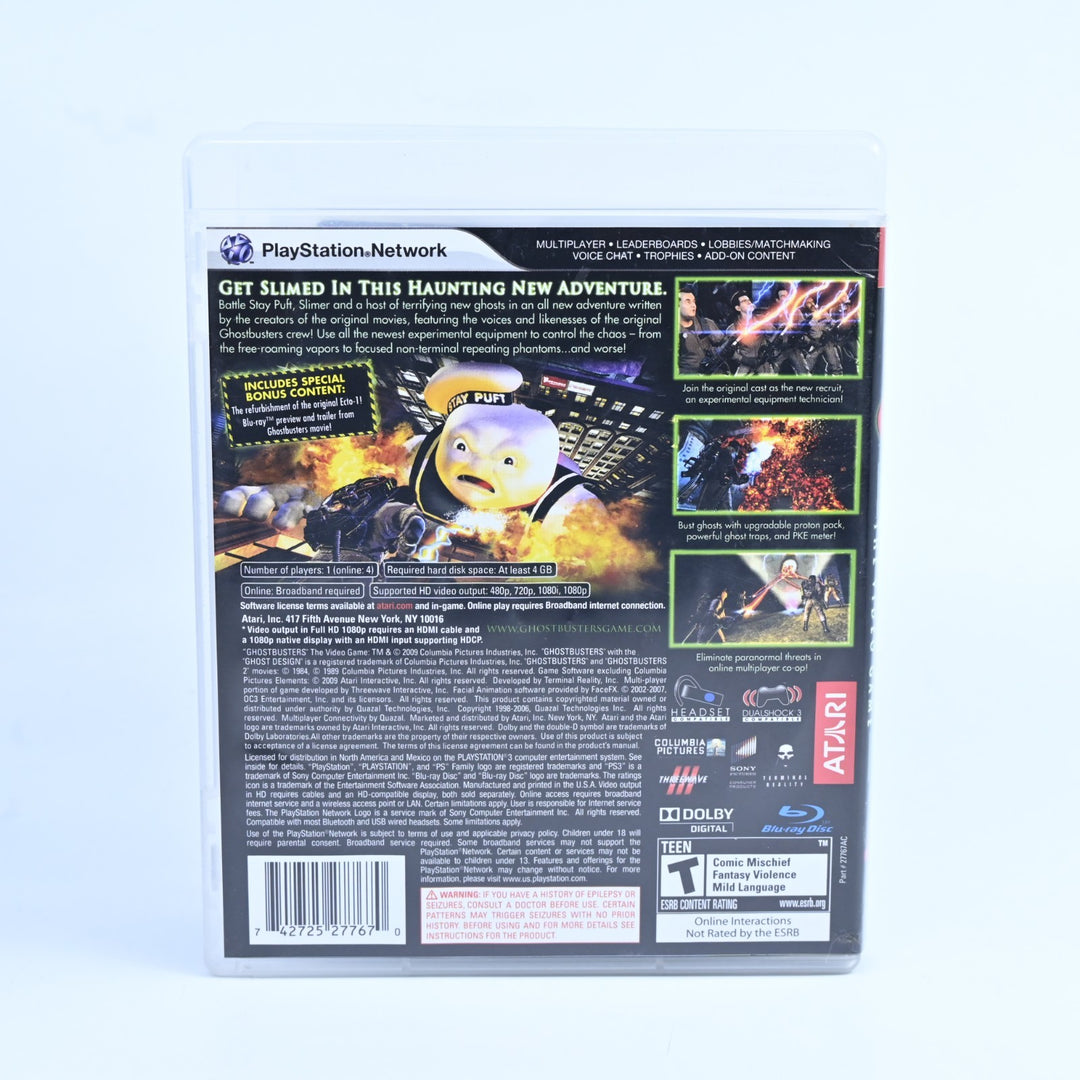 Ghostbusters: The Video Game - PS3 Game + Manual - Region Free