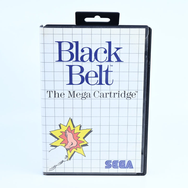 Black Belt - Sega Master System Game + Manual - PAL - FREE POST!