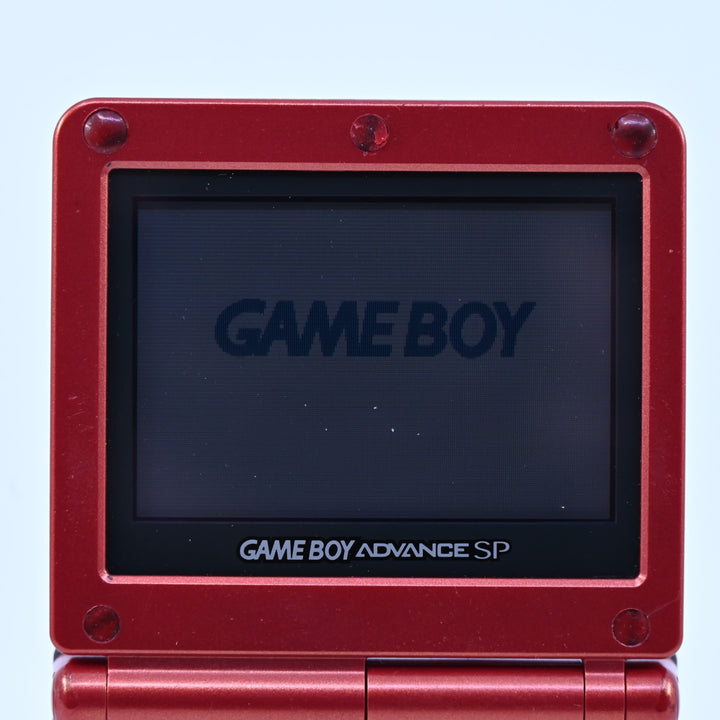 Flame Red - AGS-001(AUS) - Nintendo Gameboy Advance / GBA SP Console