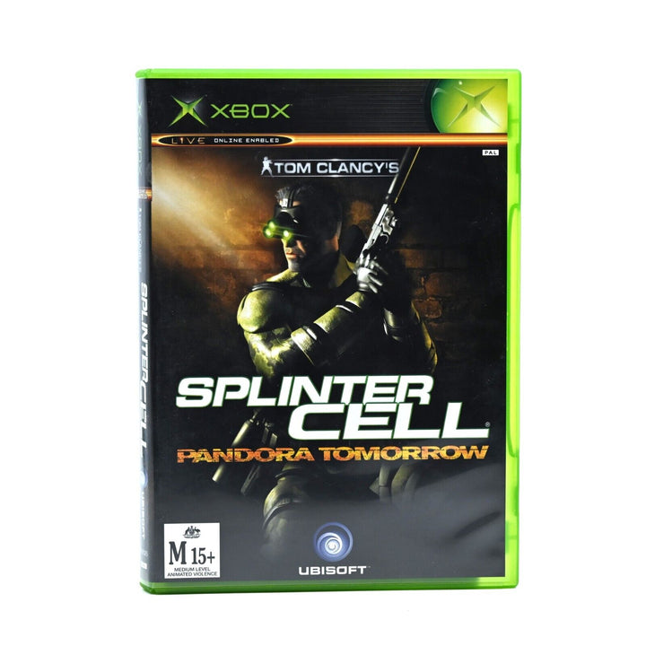 Splinter Cell Pandora Tomorrow - Original Xbox Game + Manual - PAL