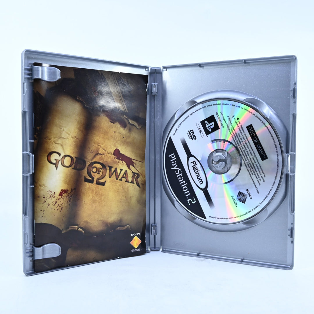 God of War - Sony Playstation 2 / PS2 Game + Manual - PAL - MINT DISC!