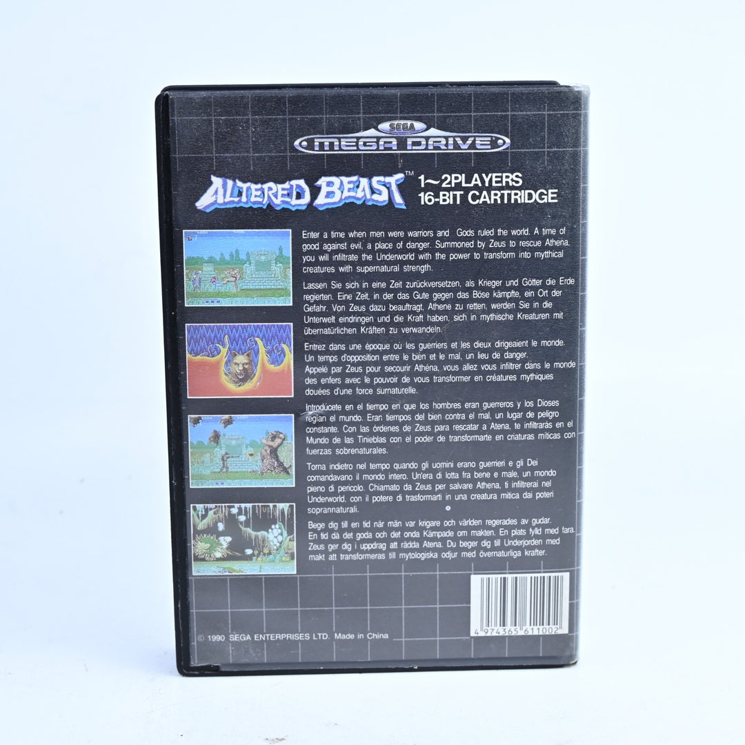 Altered Beast - Sega Mega Drive Game - No Manual - PAL - FREE POST!