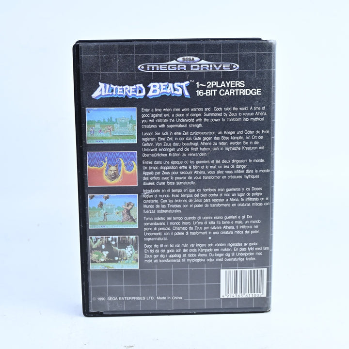 Altered Beast - Sega Mega Drive Game - No Manual - PAL - FREE POST!