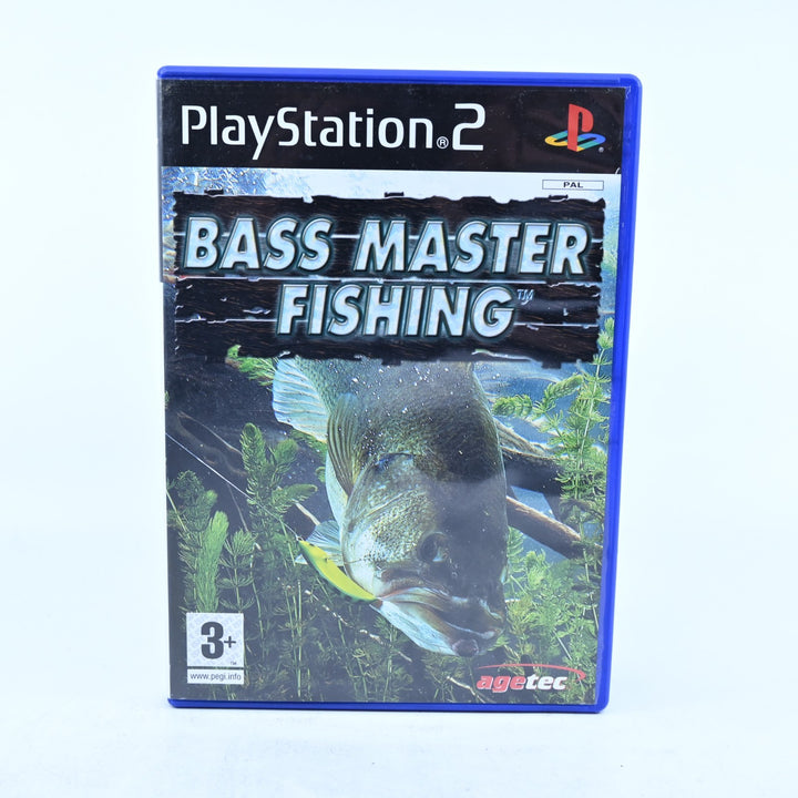 Bass Master Fishing - Sony Playstation 2 / PS2 Game + Manual - PAL - MINT DISC!