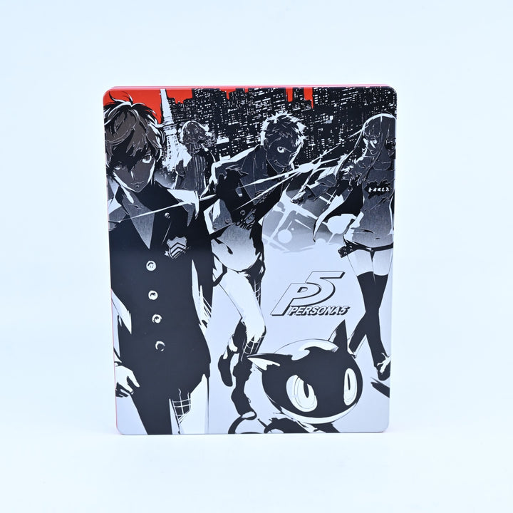 Persona 5 - Steelbook Edition - Sony Playstation 4 / PS4 Game - MINT DISC!