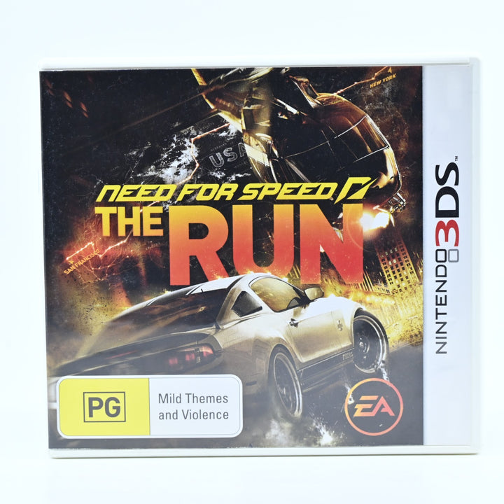 Need for Speed: The Run - Nintendo 3DS Game - PAL + Manual - FREE POST!