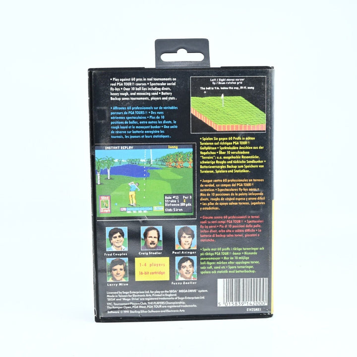 PGA Tour Golf + Manual - Sega Mega Drive Game - PAL - FREE POST!