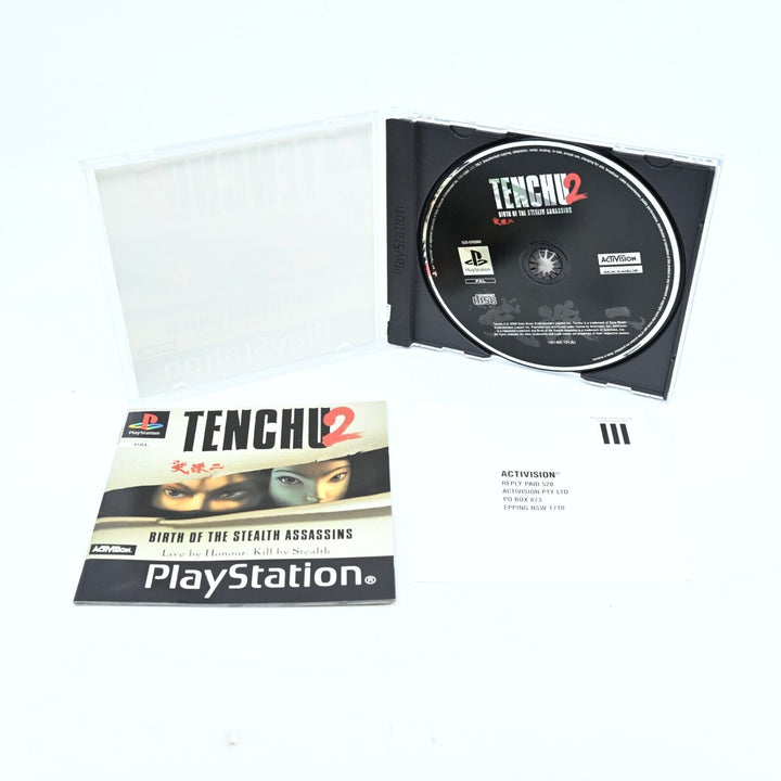 Tenchu 2 - Sony Playstation 1 / PS1 Game - PAL - MINT DISC!