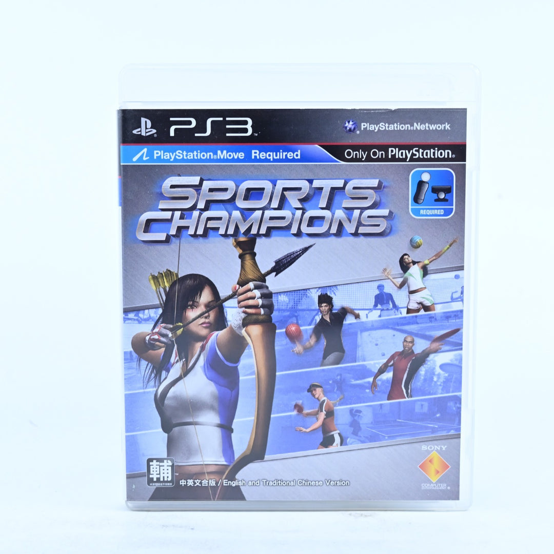 Sports Champions - Sony Playstation 3 / PS3 Game + Manual - MINT DISC!