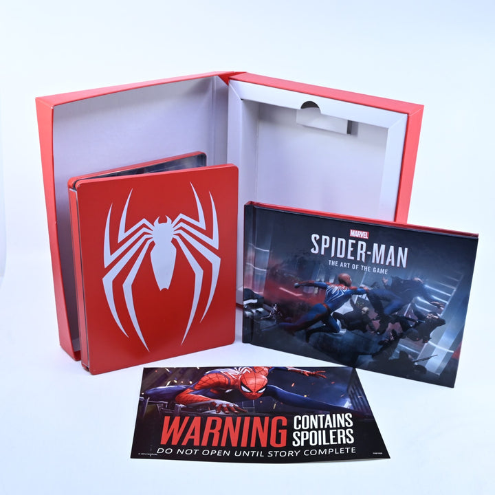 Marvel's Spider-Man Limited Edition - PS4 Game + Steelbook - CODE UNUSED!