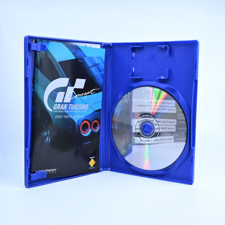 Gran Turismo Concept 2002 Tokyo-Geneva - PS2 Game + Manual - PAL