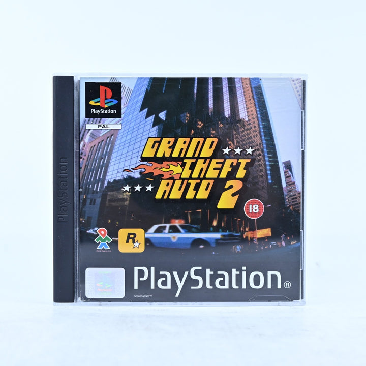 Grand Theft Auto 2 - Sony Playstation 1 / PS1 Game + Manual + Map - PAL