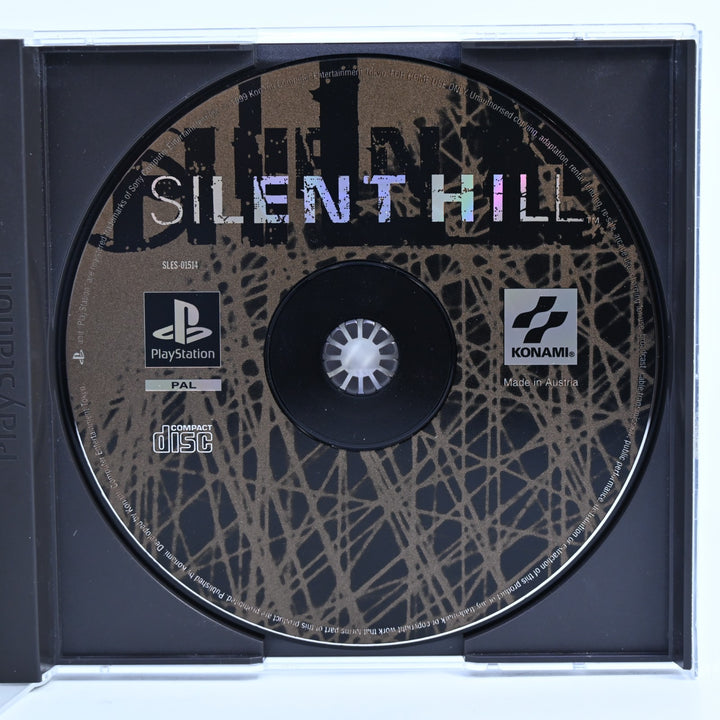Silent Hill - Sony Playstation 1 / PS1 Game + Manual - PAL - MINT DISC!