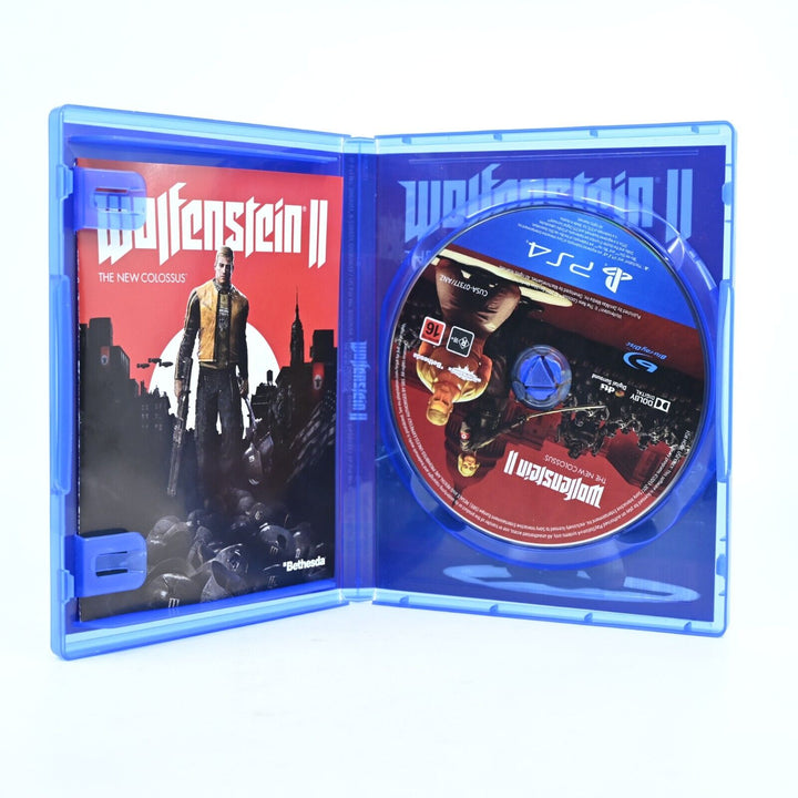 Wolfenstein II: The New Colossus - Sony Playstation 4 / PS4 Game - MINT DISC!