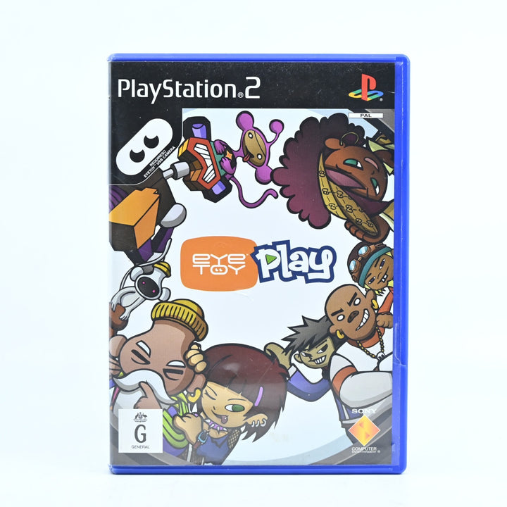 EyeToy: Play - Sony Playstation 2 / PS2 Game - No Manual - PAL - MINT DISC!