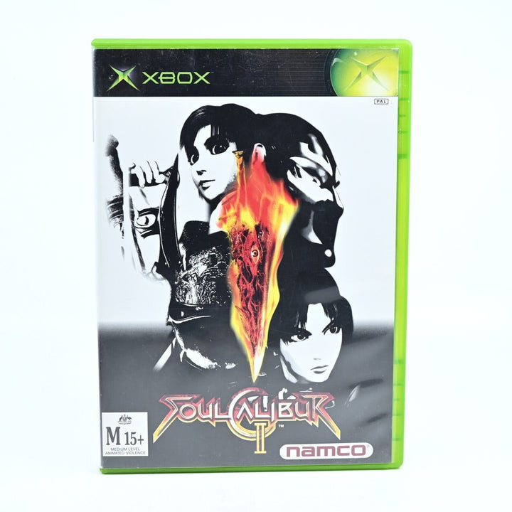 SoulCalibur II - Original Xbox Game + Manual - PAL - MINT DISC!