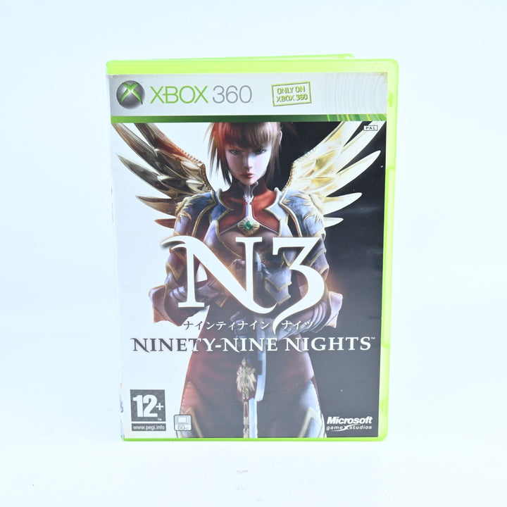 N3: Ninety Nine Nights - Xbox 360 Game + Manual - PAL - MINT DISC!