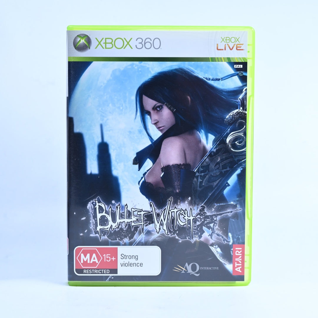 Bullet Witch - Xbox 360 Game + Manual - PAL - FREE POST!