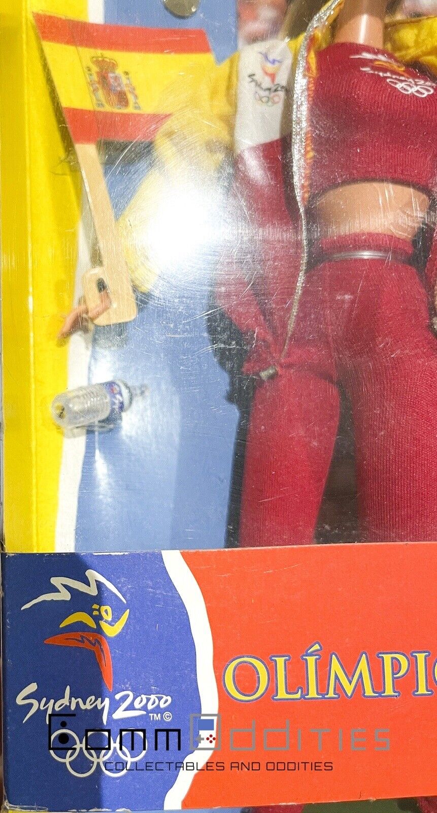 Barbie Doll - Sydney 2000 Olympics Spain Olympic Fan (Mattel 25979) Vintage Toy