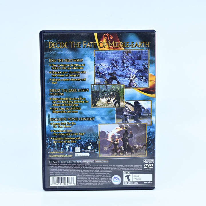 The Lord of the Rings: The Two Towers - Sony PS2 Game + Manual - NTSC-U