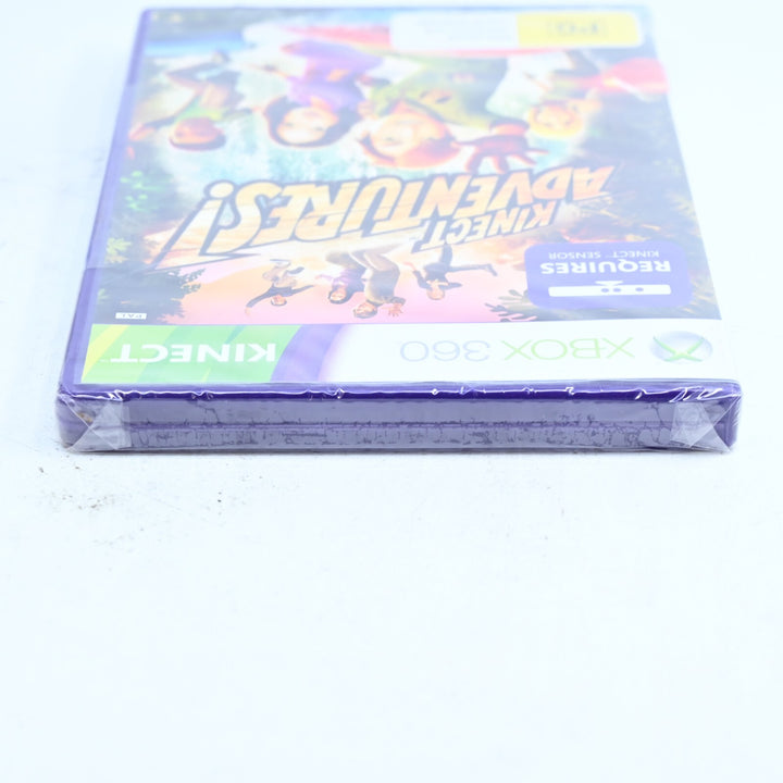 SEALED! Kinect Adventures! - Xbox 360 Game + Manual - PAL - MINT DISC!