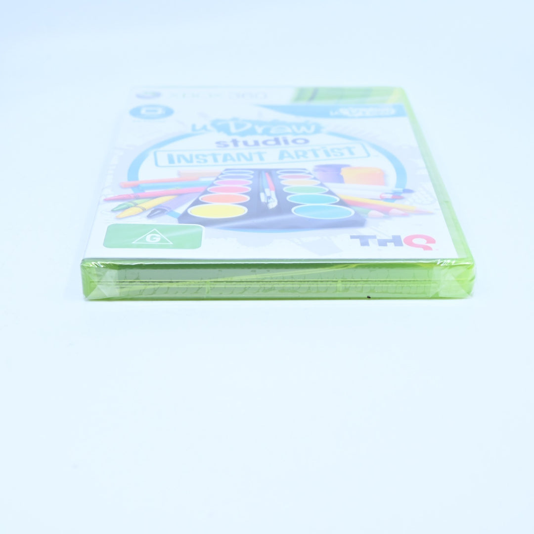 SEALED! uDraw Studio: Instant Artist - Xbox 360 Game + Manual - PAL - MINT DISC!