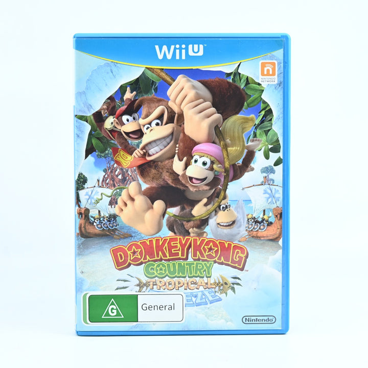 Donkey Kong Country: Tropical Freeze - Nintendo Wii U Game - NEAR MINT DISC!