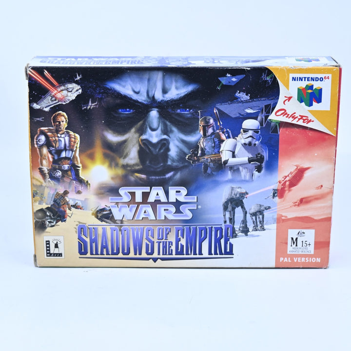 Star Wars: Shadows of the Empire - N64 / Nintendo 64 Boxed Game - PAL