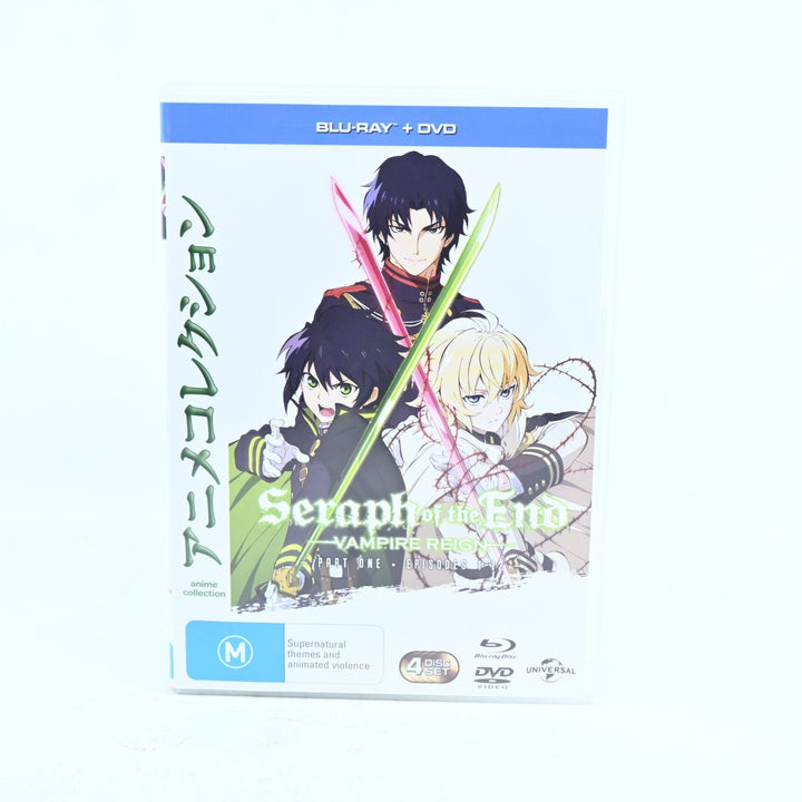 Seraph of the End - Vampire Reign - Parts 1 & 2 - Anime DVD & Blu-ray set