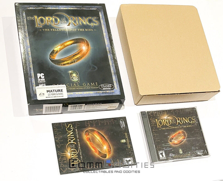 The Lord of the Rings: The Fellowship of the Ring - Big Box - PC Game MINT DISC!