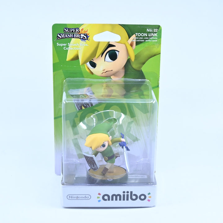 SEALED! Toon Link Amiibo No. 22 - Super Smash Bros. Collection - Toy