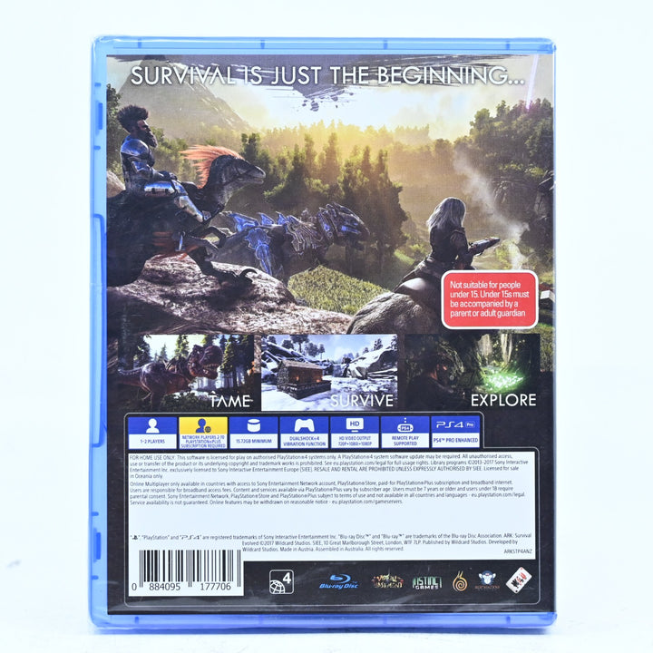SEALED! ARK: Survival Evolved - Sony Playstation 4 / PS4 Game - FREE POST!