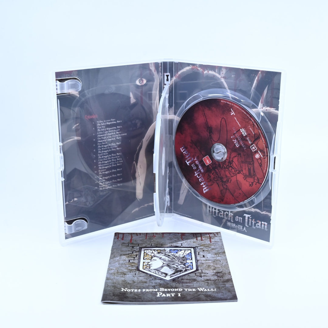 Attack on Titan - Collection 1 & 2 - PAL Region 4 - Anime DVD Collection