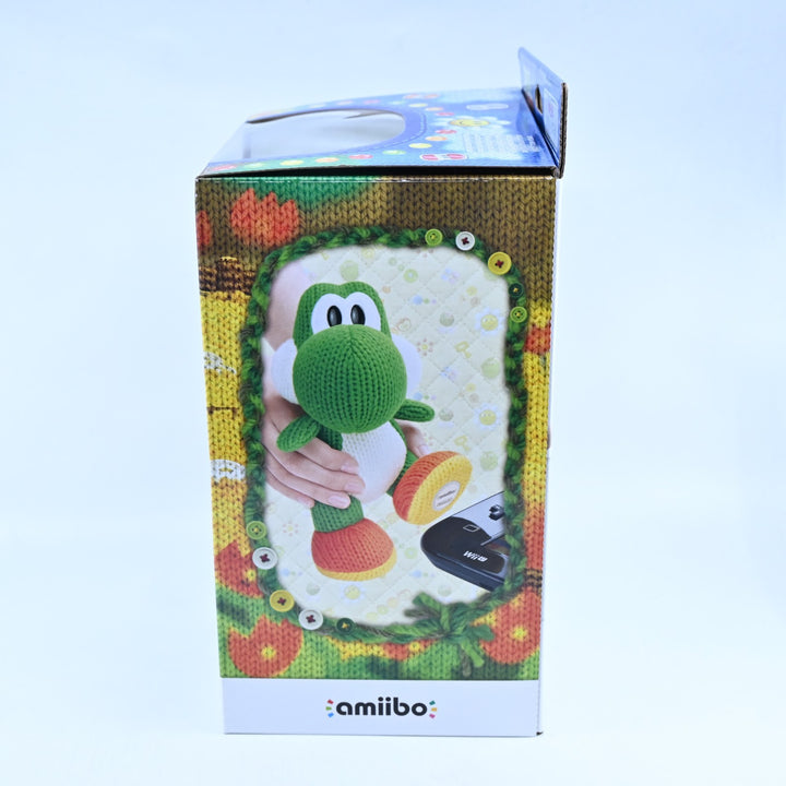 Mega Yarn Yoshi Amiibo - Yoshi's Wooly World - Plush Toy