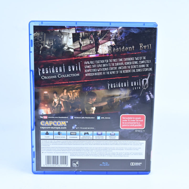 Resident Evil Origins Collection - Sony Playstation 4 / PS4 Game - FREE POST!