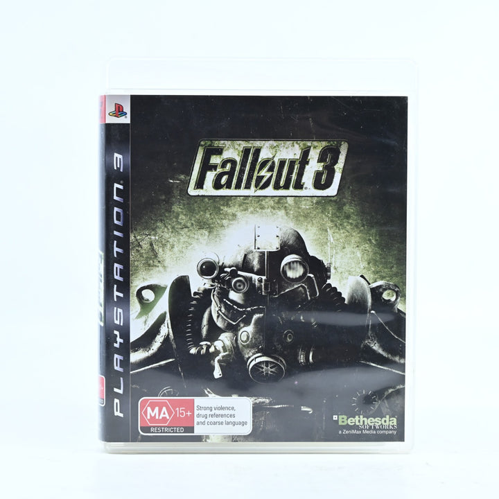 Fallout 3 - Sony Playstation 3 / PS3 Game + Manual - FREE POST!