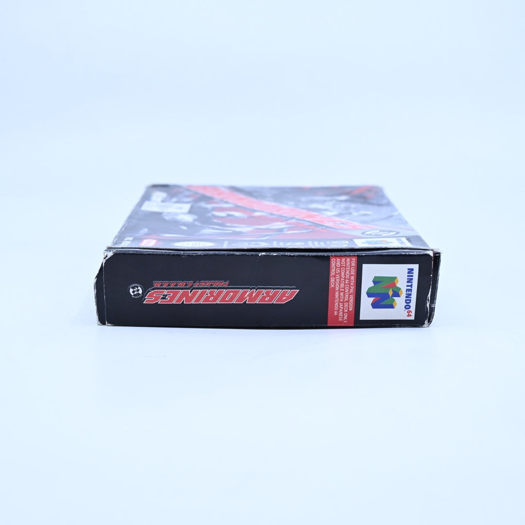 Armorines - Project Swarm - N64 / Nintendo 64 Boxed Game - PAL - FREE POST!