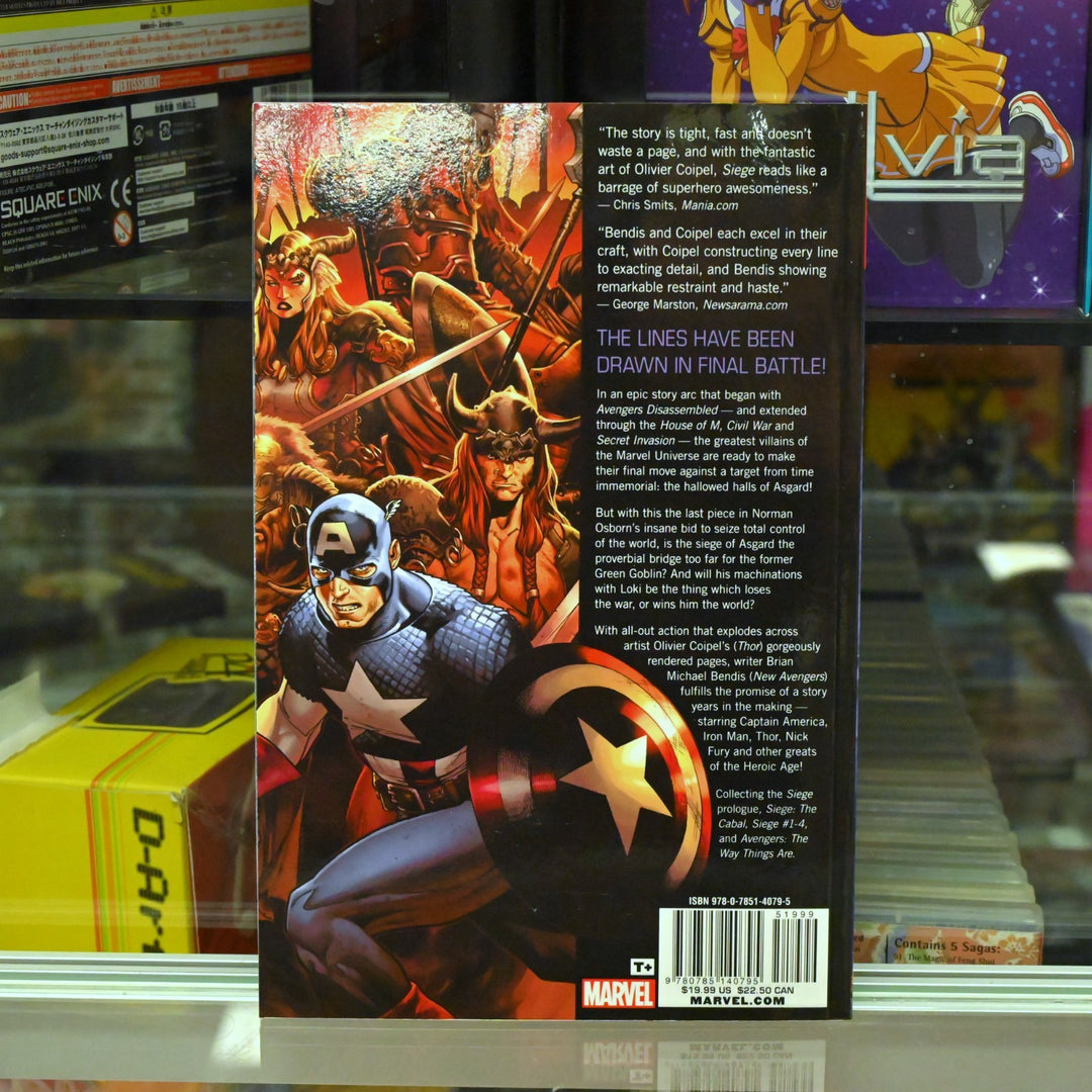 Siege - TPB - Brian Michael Bendis - Marvel Comics - Comic