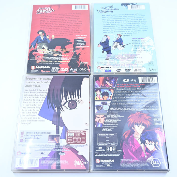 Samurai X - Trust, Betrayal, Reflection, Motion Picture - Region  4 - Anime DVDs