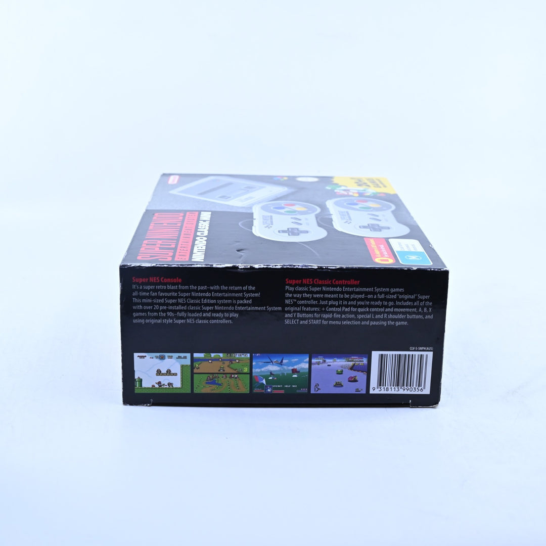 AS NEW! SNES Classic Mini - Super Nintendo / SNES Boxed Console - FREE POST!