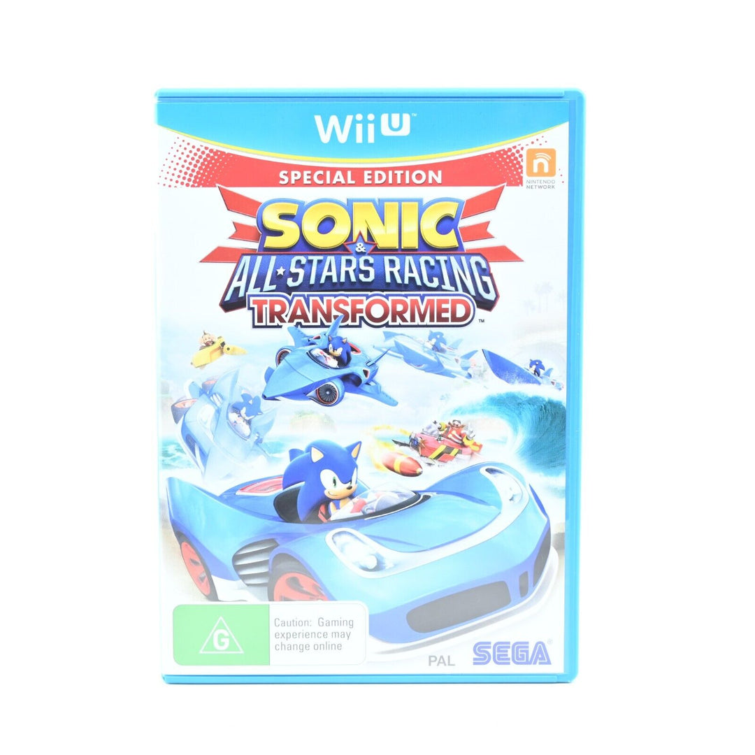 Sonic & All Stars Racing Transformed Special Edition - Nintendo Wii U Game