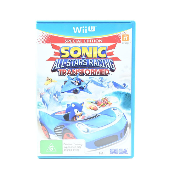 Sonic & All Stars Racing Transformed Special Edition - Nintendo Wii U Game