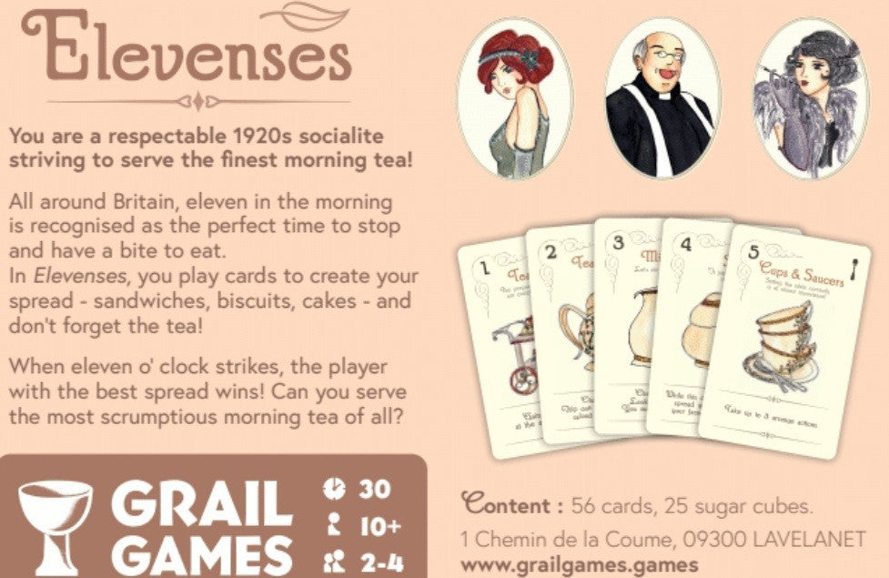 Elevenses (Pocket Line Edition) - Card Game - Table Top Game