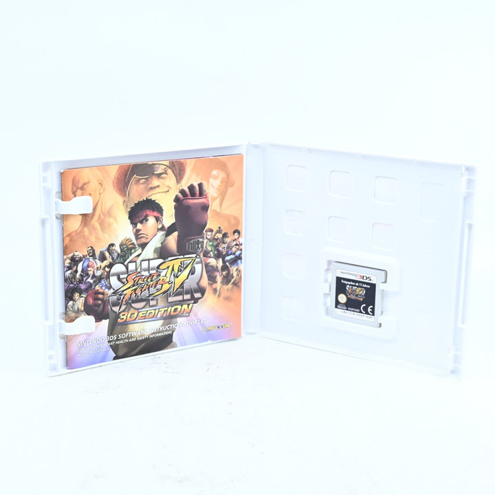 Super Street Fighter IV 4: 3D Edition - Nintendo 3DS Game - PAL + Manual