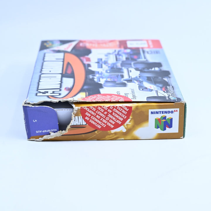 F-1 World Grand Prix - N64 / Nintendo 64 Boxed Game - PAL - FREE POST!