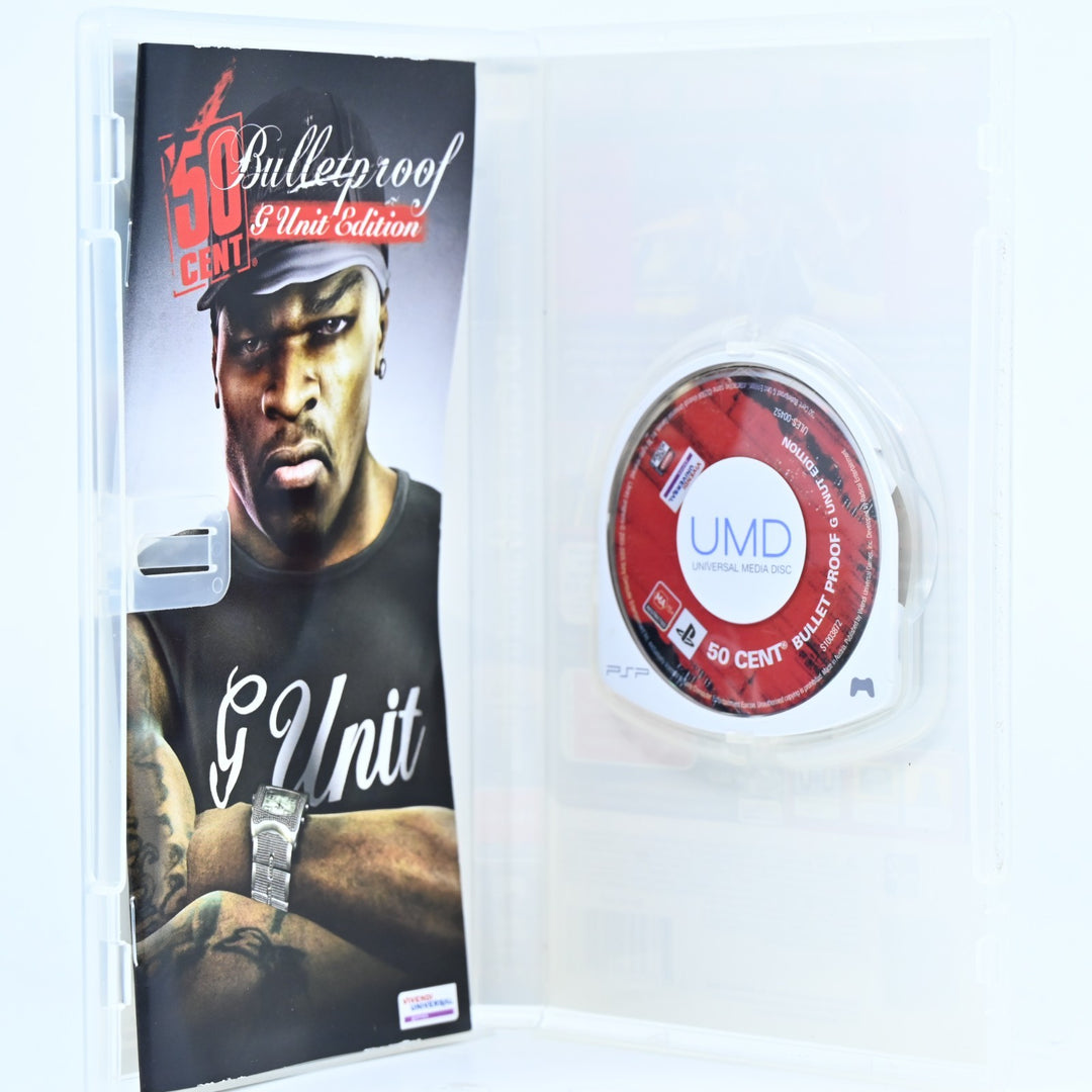 50 Cent Bulletproof: G Unit Edition - Sony PSP Game + Manual - FREE POST!